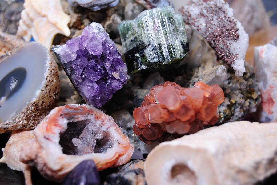 Gemstone skincare for active women