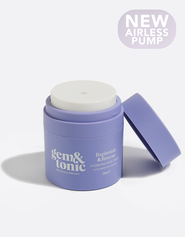 Gem & Tonic - Replenish & Rescue, Hydrating Face Cream