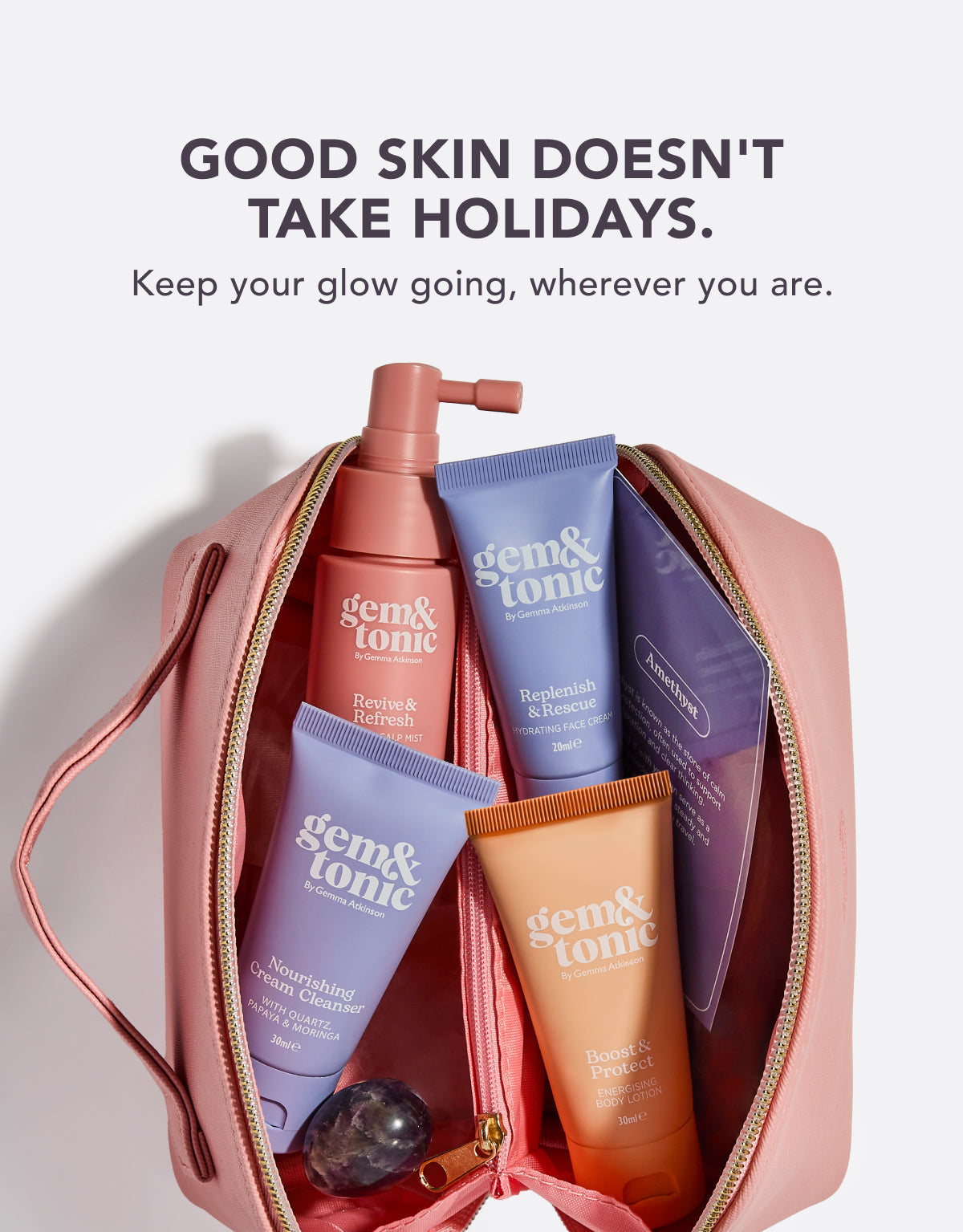 Mini Travel Glow Set – Gem & Tonic