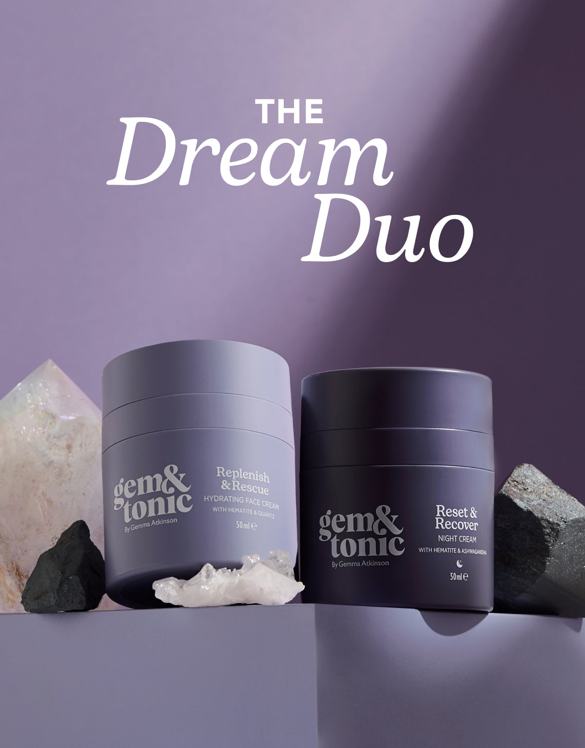 Gem & Tonic - Reset & Recover, Night Cream